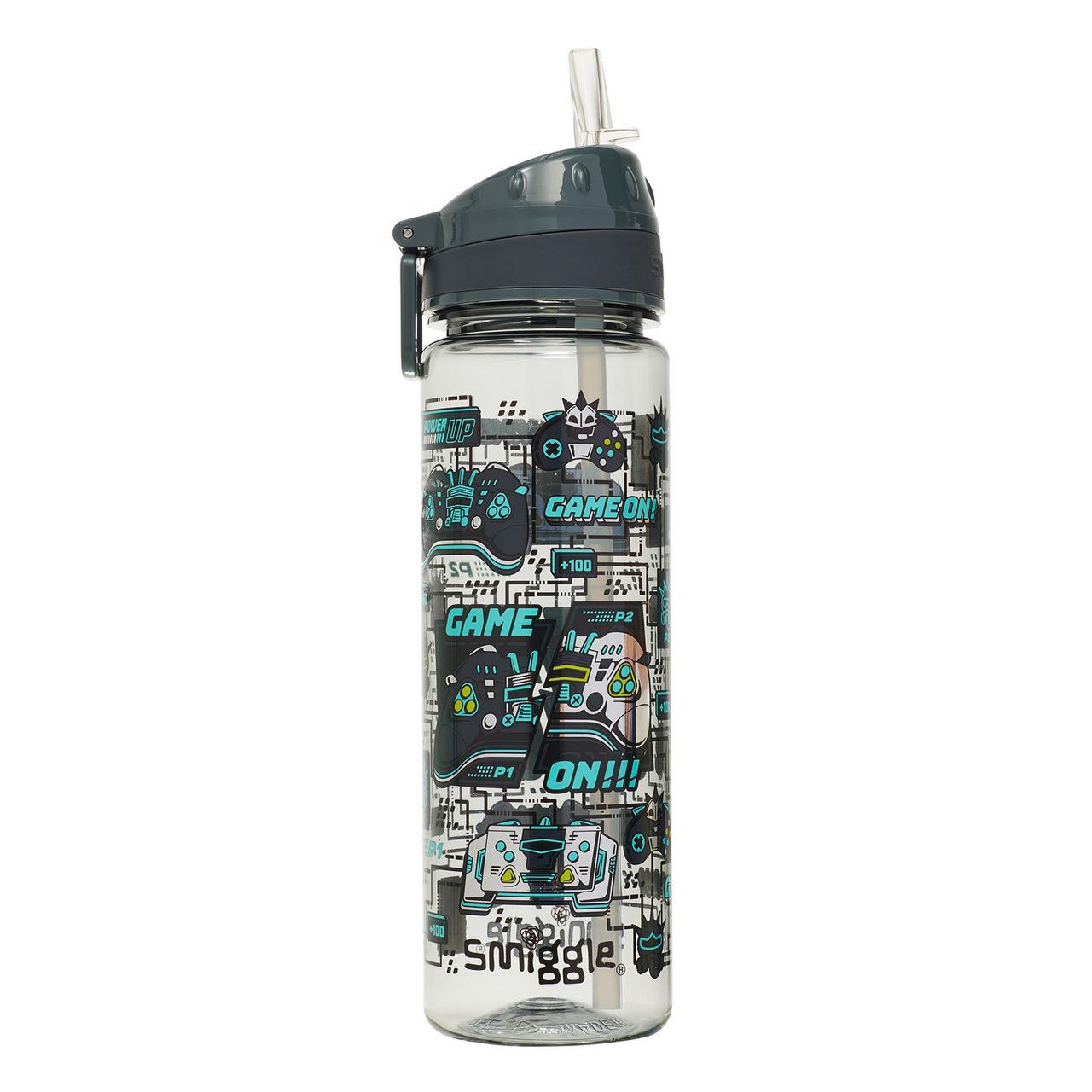 Smiggle Game Desigh Water Bottle 650 ml 24cm