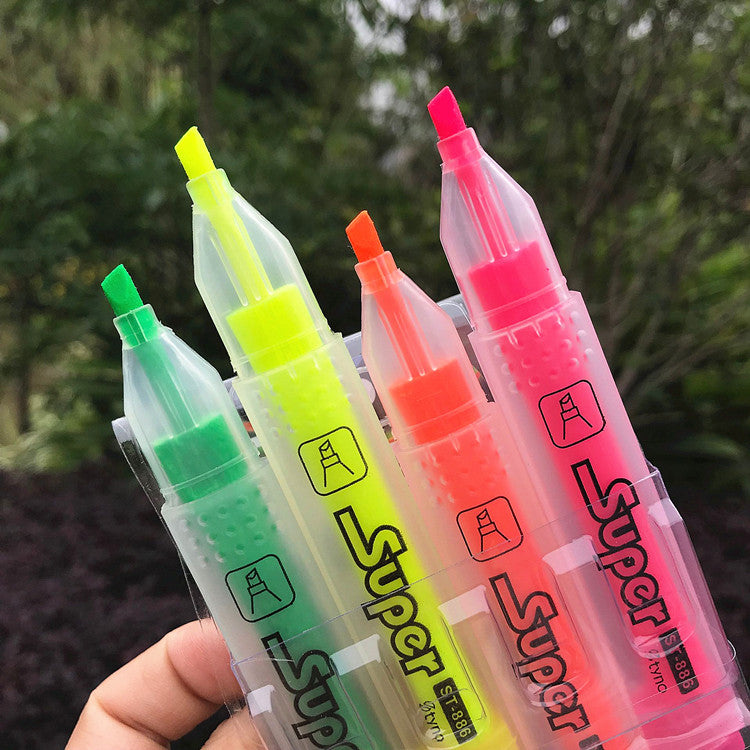 Highlighter 4 In 1 Marker Colored Pen