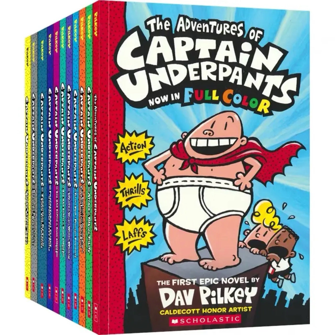 Captain Underpants: Captain Underpants Box Set x 12 and 14pcs
