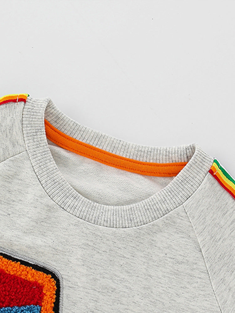 Cotton Sweater For Boys Cars 3D Design Size 1-8y