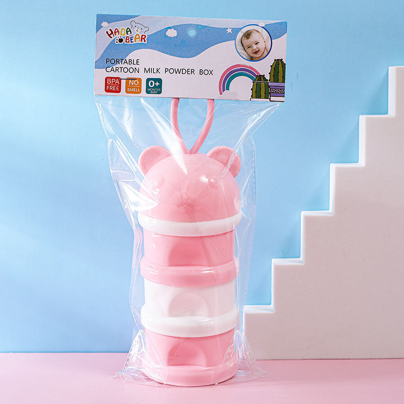 Baby Milk Powder Container,Storage Bottle,Portable Carry,Small Divided