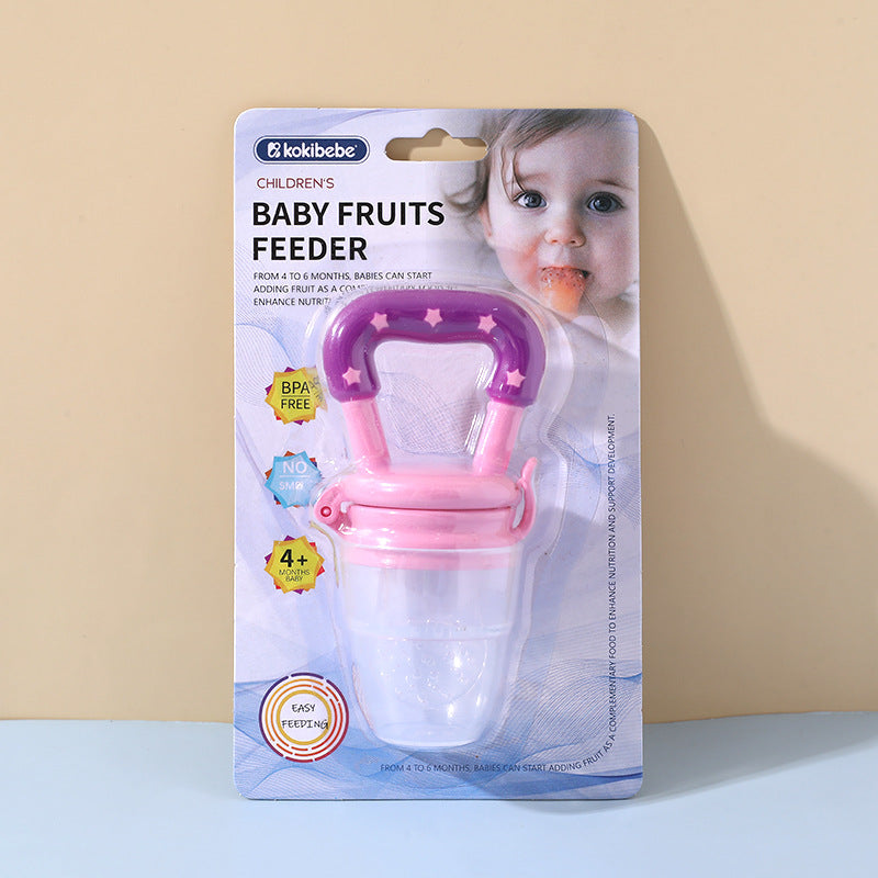 Baby Food&Fruit Feeder Soft Silicone For 3 To 12 Months