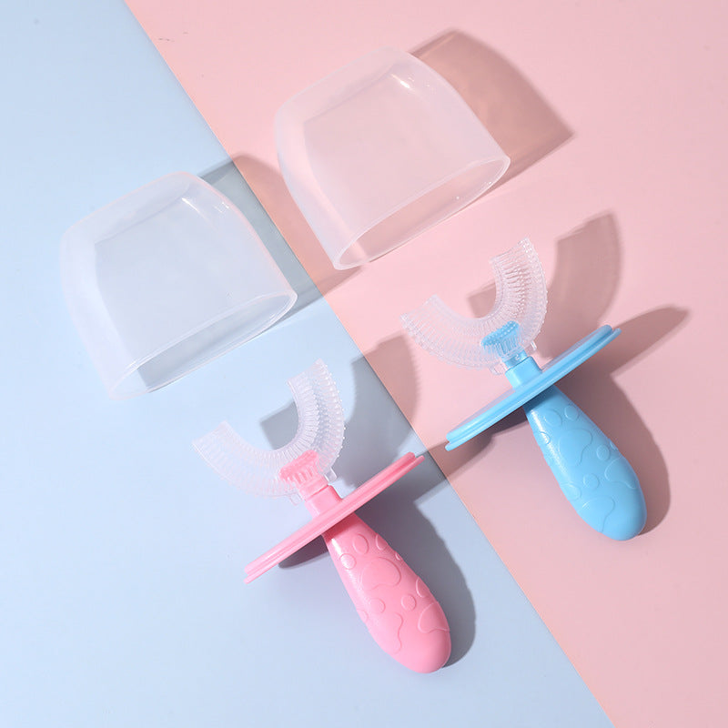 Baby Silicone Tooth Brush U-shape