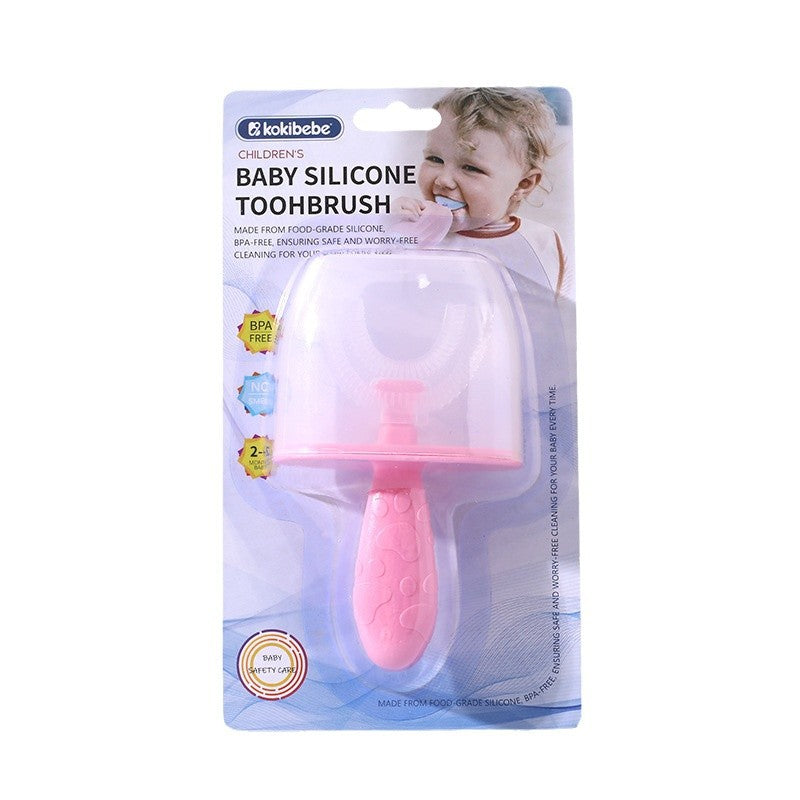 Baby Silicone Tooth Brush U-shape