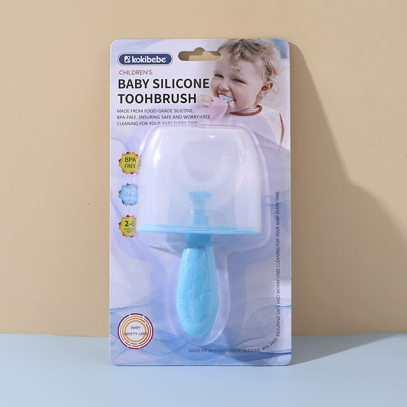 Baby Silicone Tooth Brush U-shape