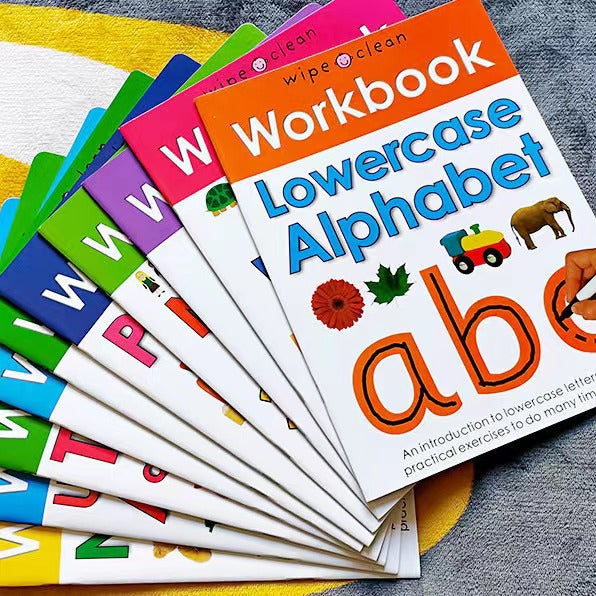 Wipe And Clean Workbooks (Set of 10 Books)
