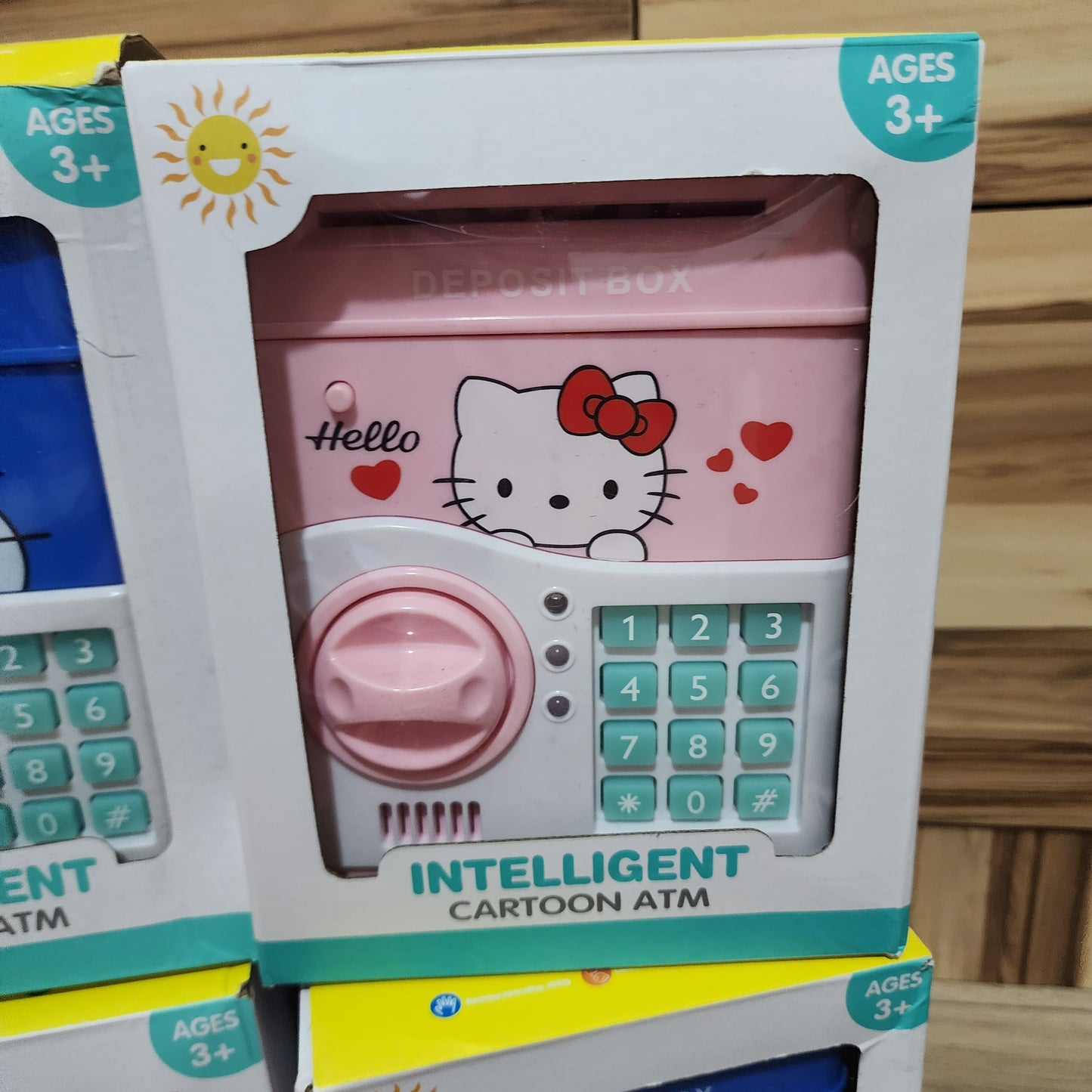 Hello Kitty Money Safe Kids Piggy Savings Bank with Electronic Lock