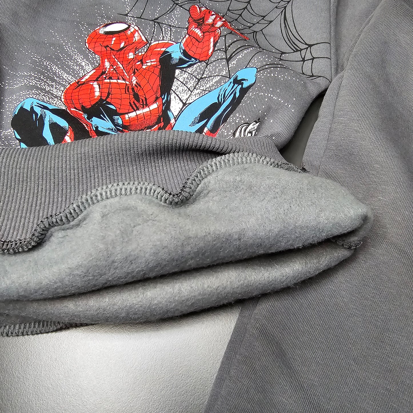 Spiderman Design Warm Fleece Outfit 3-10y