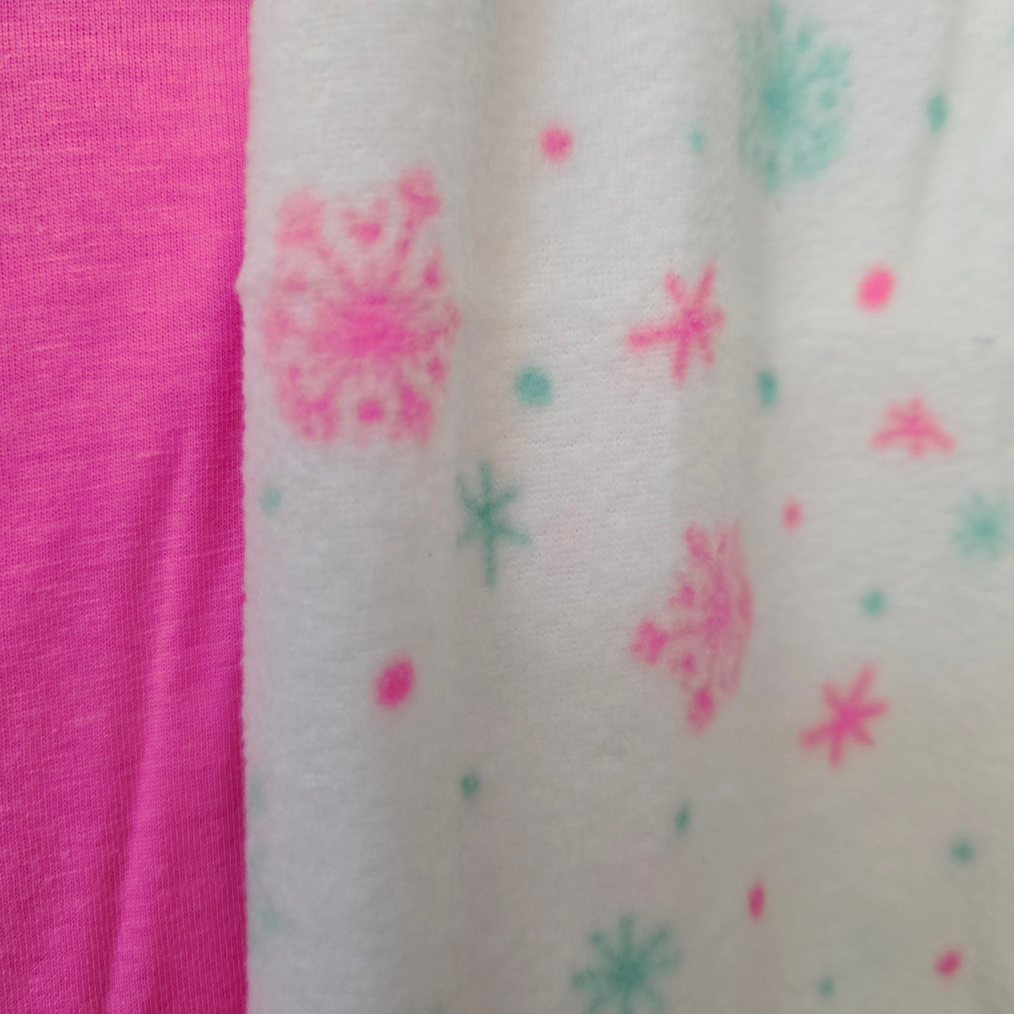 Warm Kids Pijama. Top Cotton Pants Warm Size 3-14y