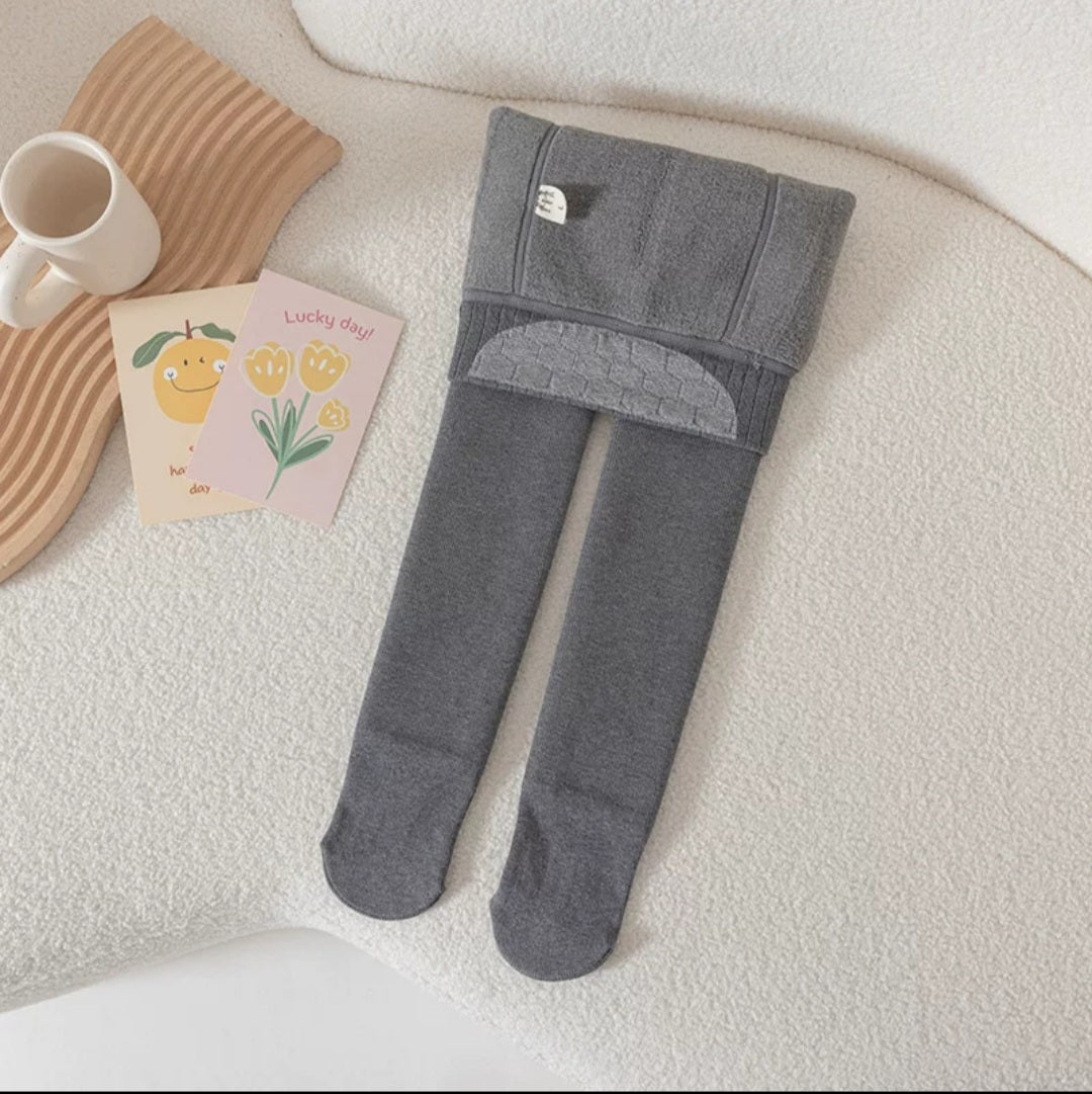 Soft Very Warm Tights Thickened With Velvet, Winter Size 2-12y