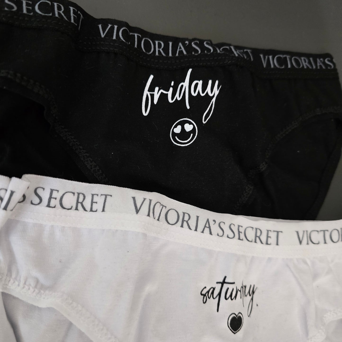 Women Panties 7pcs 7 Days Monday-Friday Size XS-M