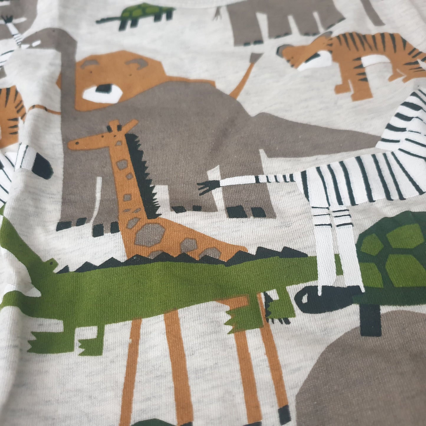 Cotton T-shirt For Boy Animal Design (3year)