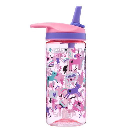 Smiggle Bottle 440ml Unicorn Design 17.5cm