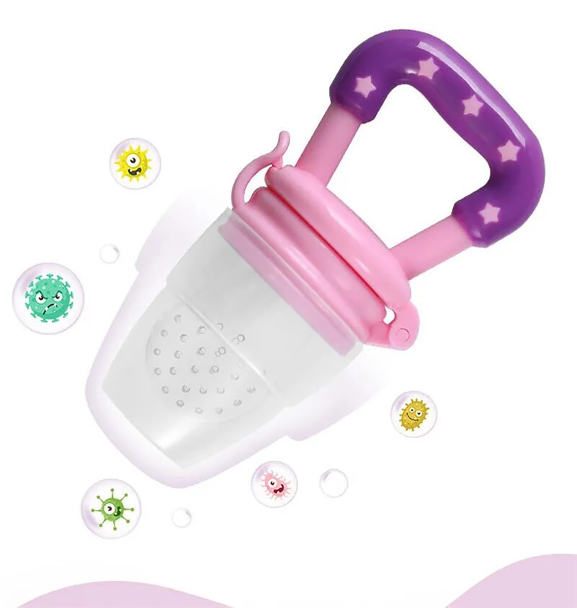Baby Food&Fruit Feeder Soft Silicone For 3 To 12 Months