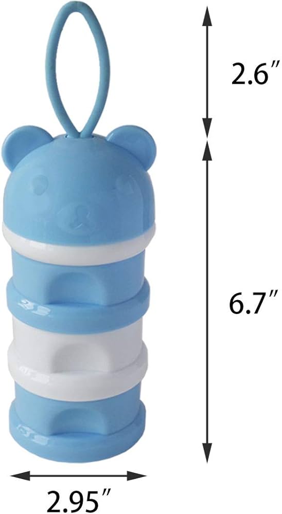 Baby Milk Powder Container,Storage Bottle,Portable Carry,Small Divided