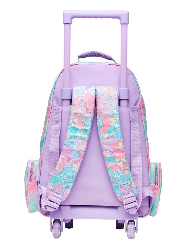 Smiggle Backpack With Wheels Mermaid Design