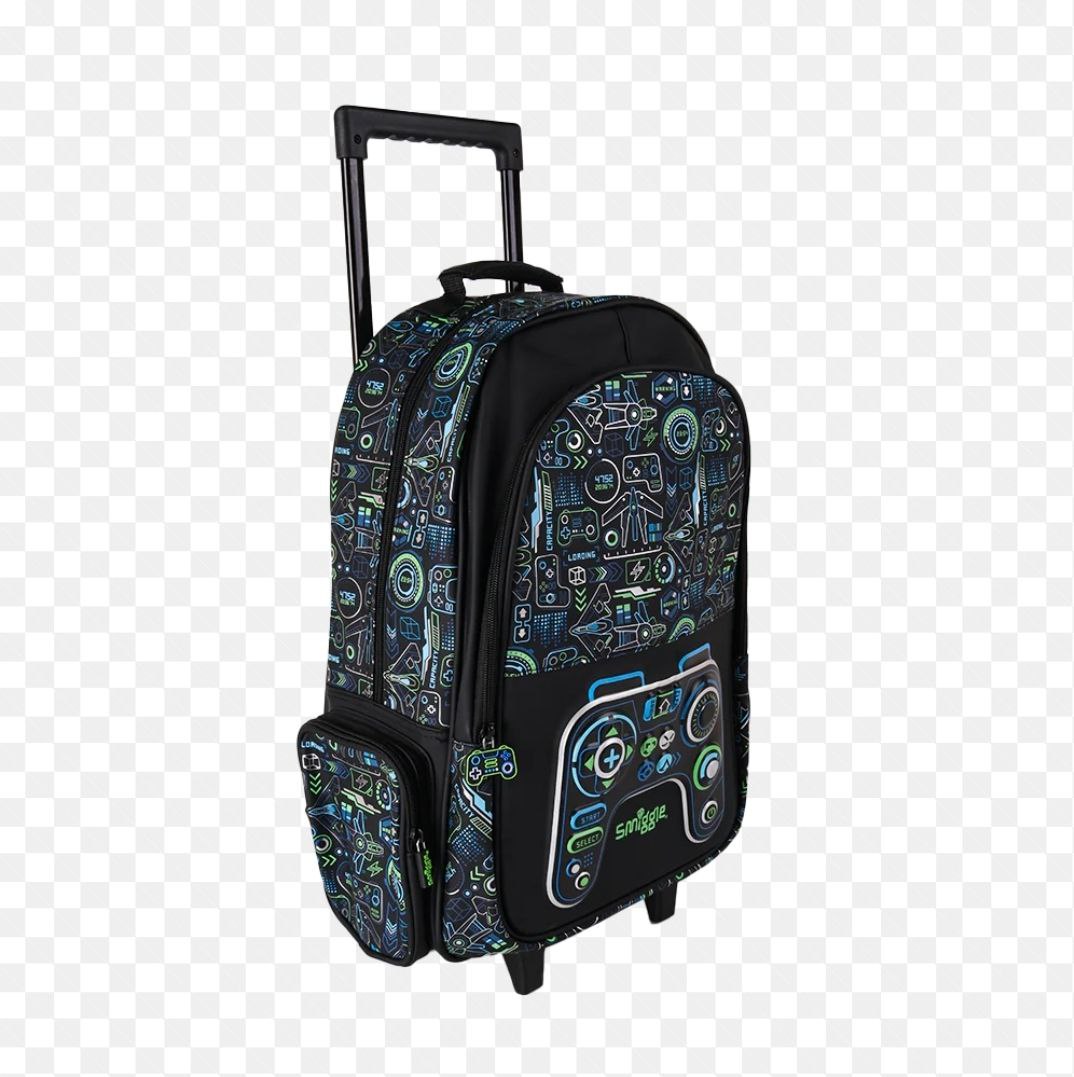 Smiggle Backpack With Wheels Game Design