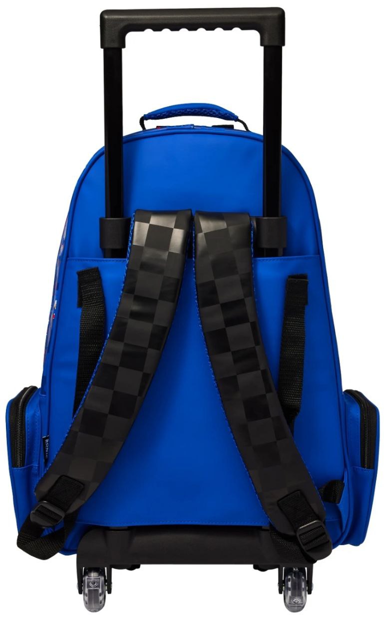 Smiggle Backpack With Wheels Sonic Design