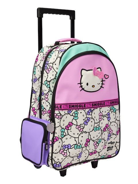Smiggle Backpack With Whels Hello Kitty Design