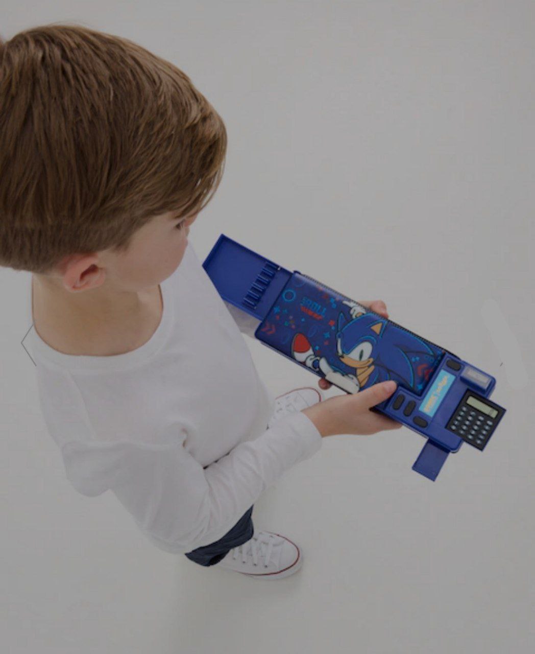 Smiggle Pop Out Pencil Case Sonic Design