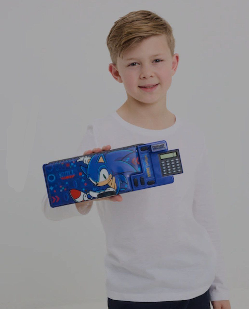 Smiggle Pop Out Pencil Case Sonic Design