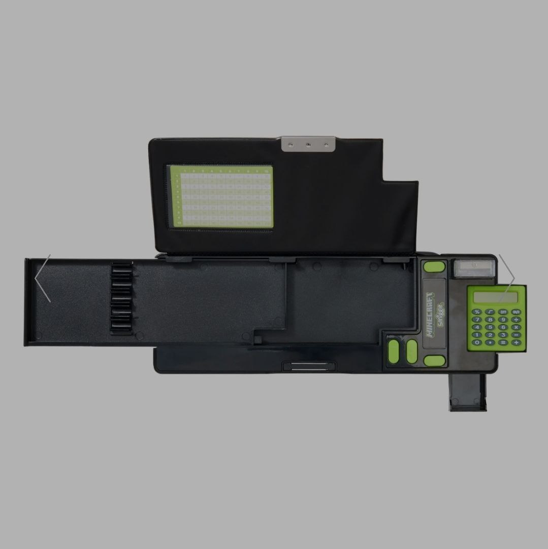 Smiggle Pop Out Pencil Case Minecraft Design