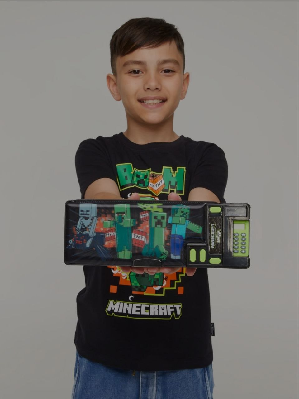 Smiggle Pop Out Pencil Case Minecraft Design