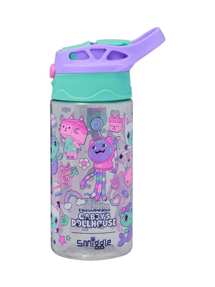 Smiggle Water Bottle Gabby's Dollhouse 440ml
