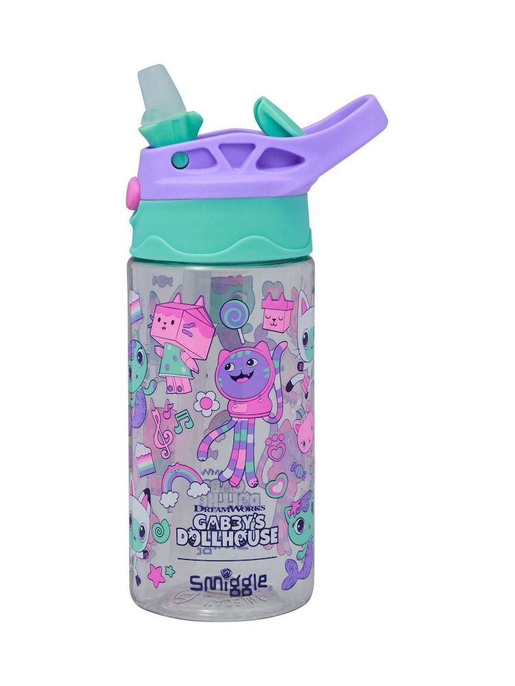 Smiggle Water Bottle Gabby's Dollhouse 440ml