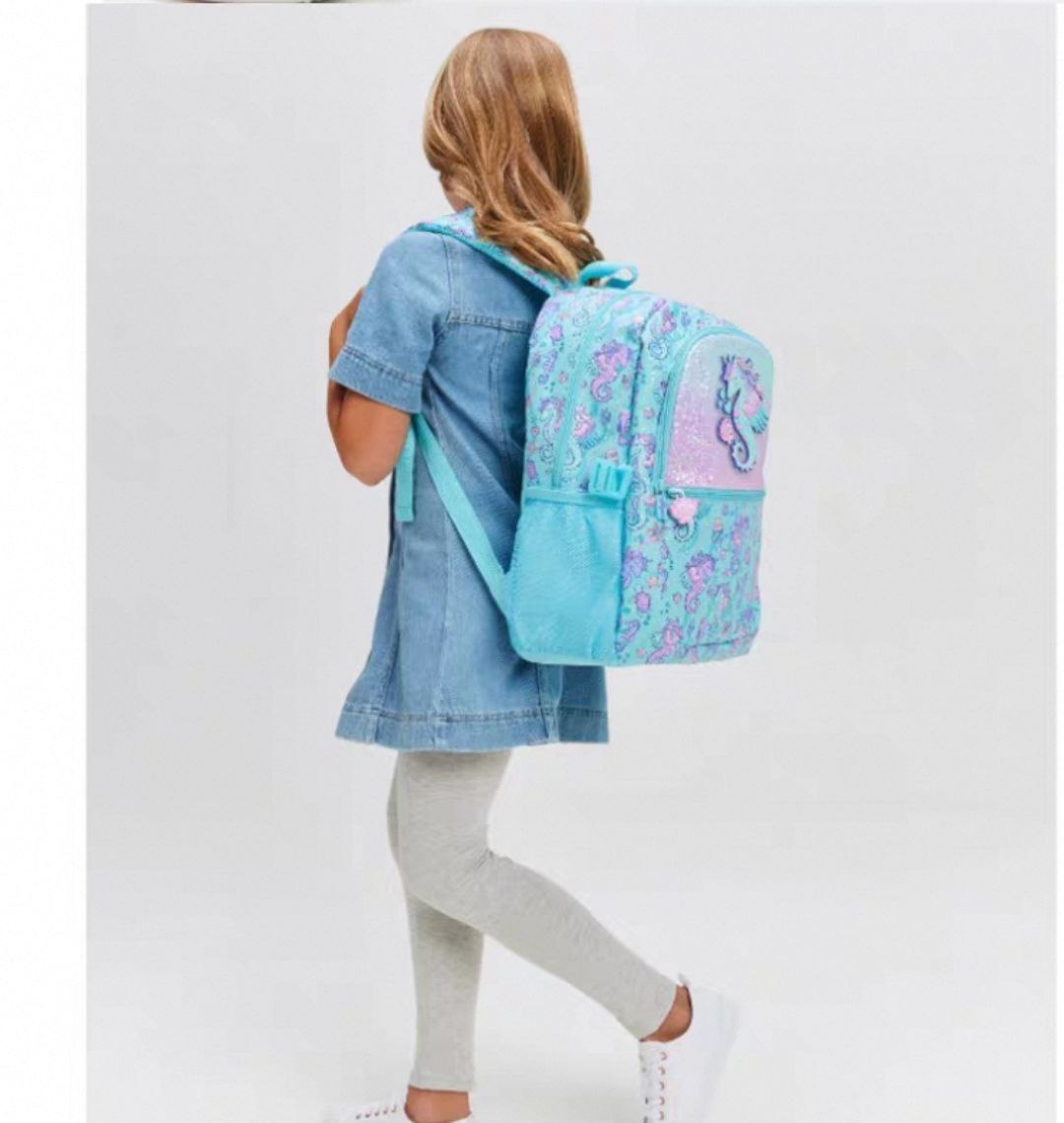 Smiggle Backpack Sea Horse Design