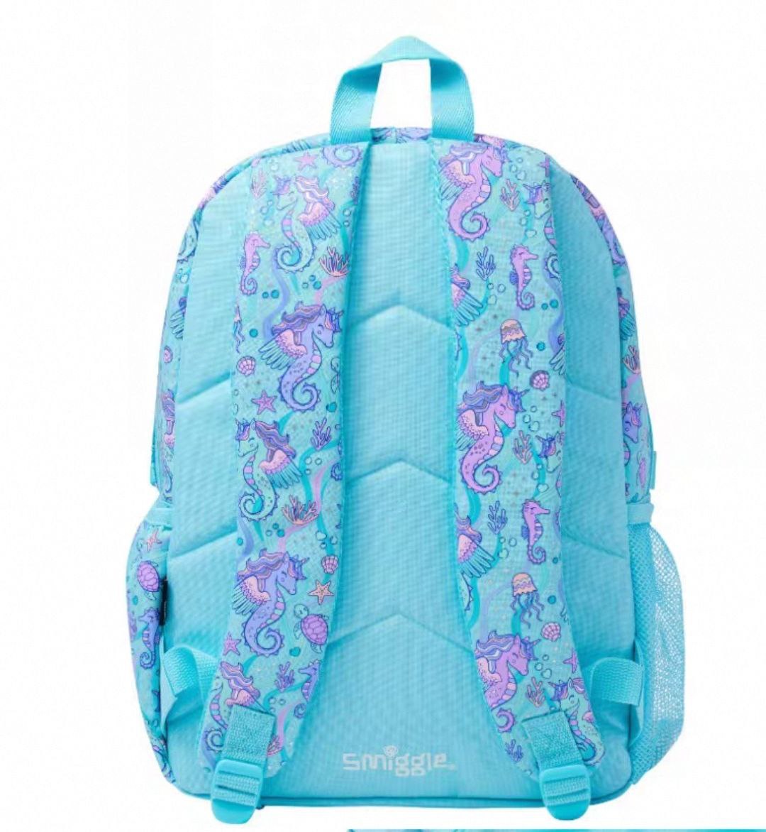 Smiggle Backpack Sea Horse Design
