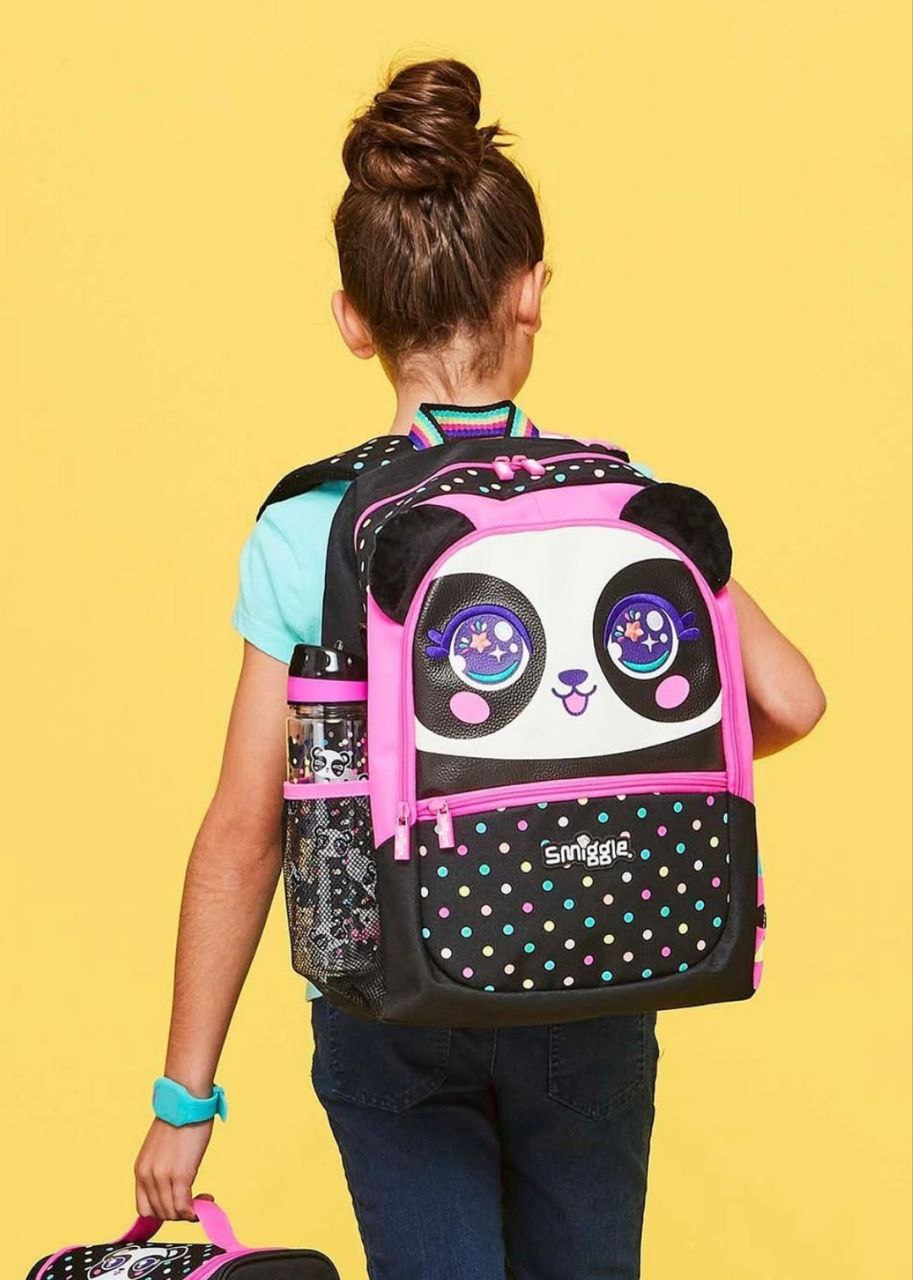 Smiggle Backpack Panda Design