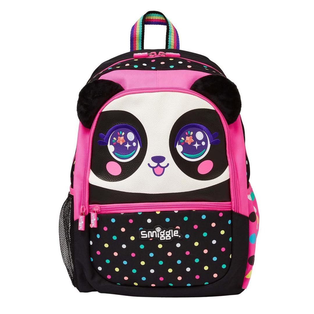 Smiggle Backpack Panda Design