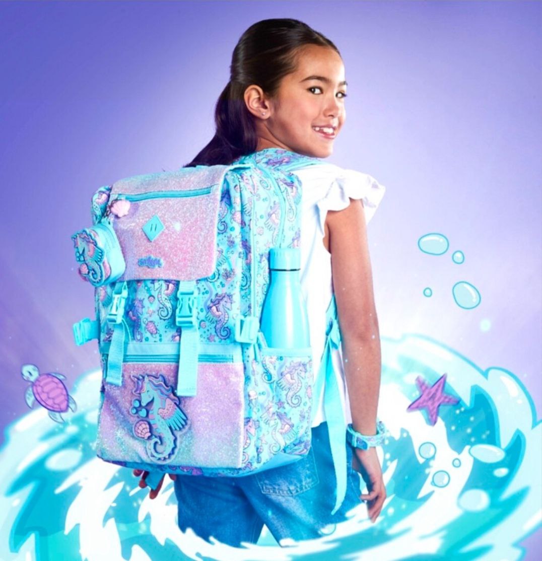 Smiggle Backpack Sea Horse Design