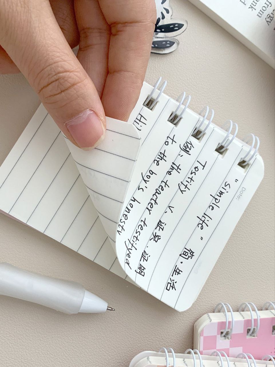 Mini Note Book For Kids Random Design