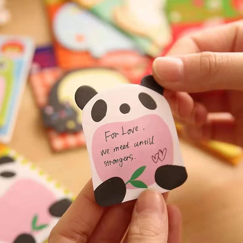 Sticky Note Cartoon Animal Design Pack Of 24 Pcs