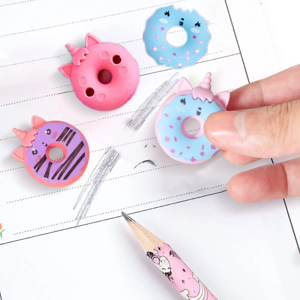 Eraser Donuts Design Random Color 1pc