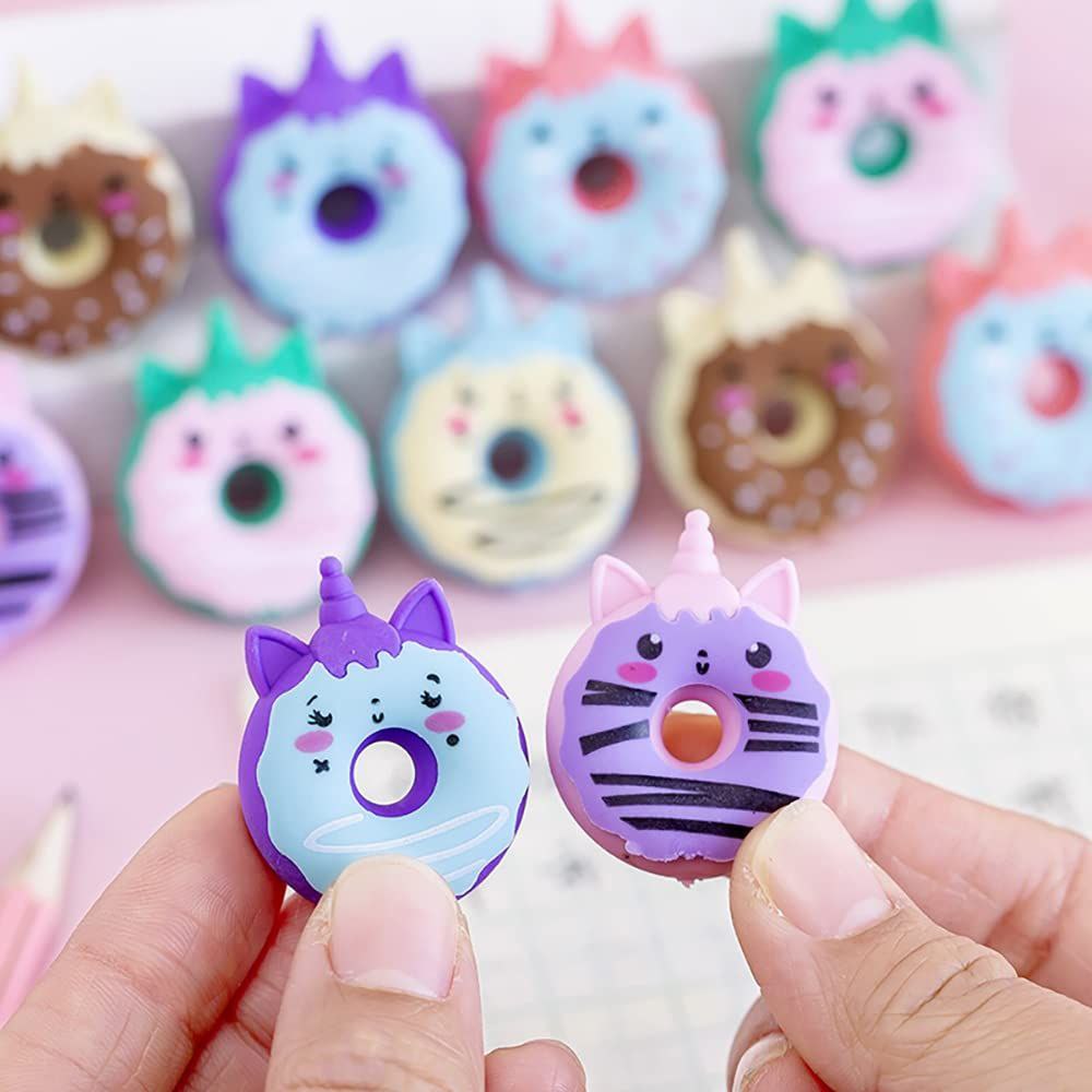 Eraser Donuts Design Random Color 1pc