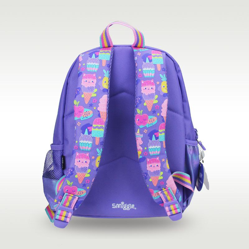 Smiggle Small Backpack Unicorn Ice cream Design 38cm KG1-KG3