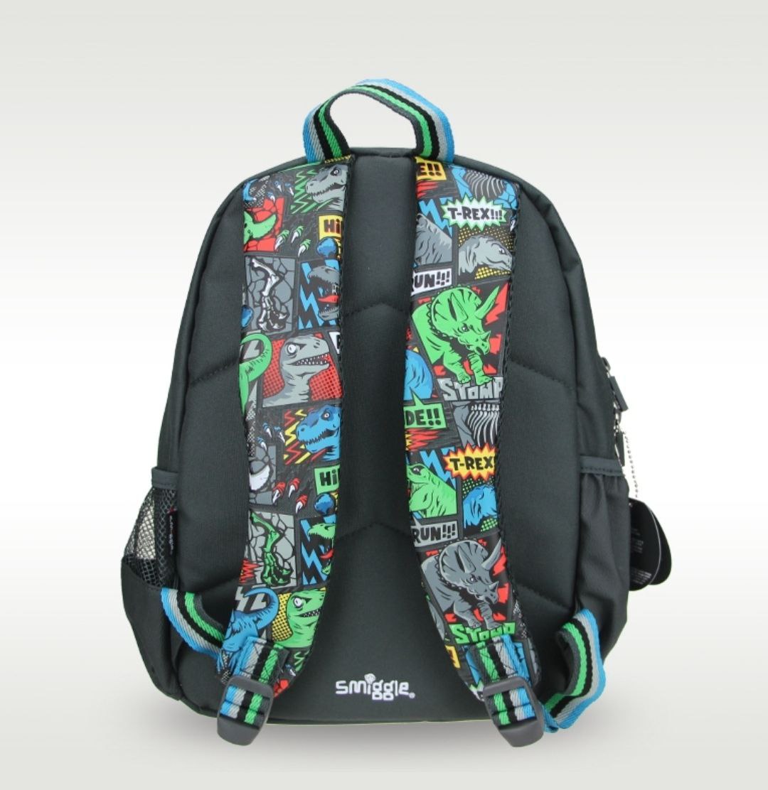 Smiggle small Backpack Dinosaur Design 36cm KG1-KG3