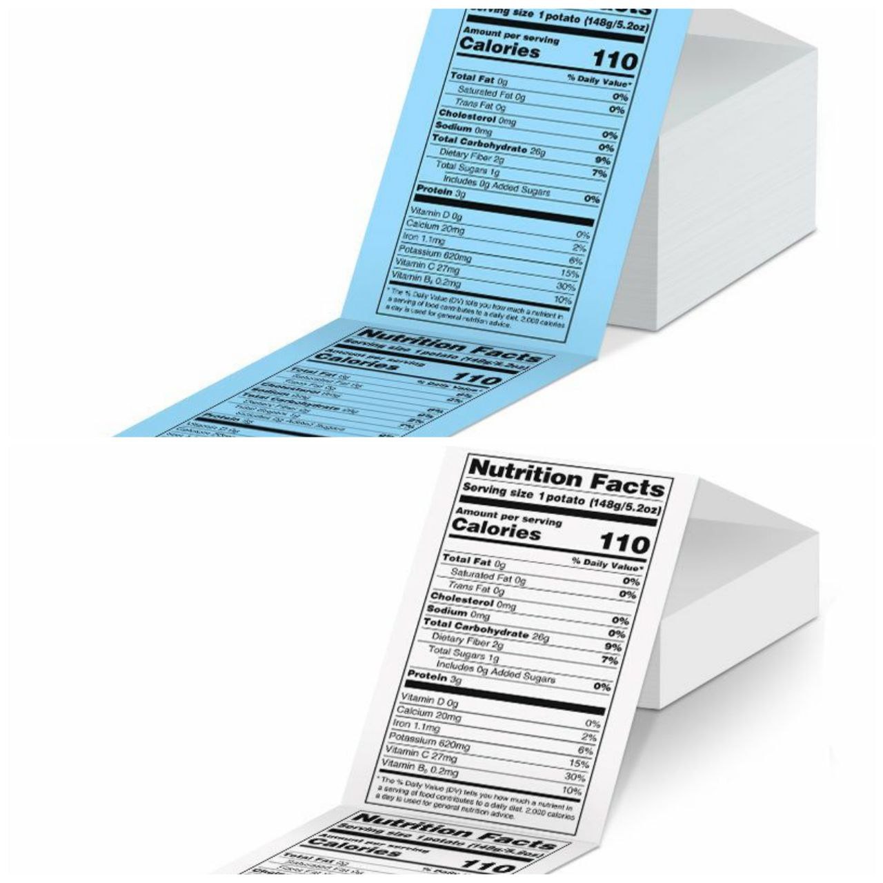 Phomemo Label Sheet For Printer 500 Pcs 4×6cm