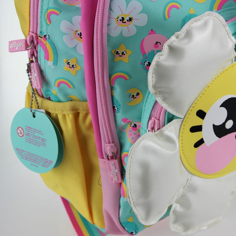 Smiggle Small Backpack Flower Design 38cm KG1-KG3