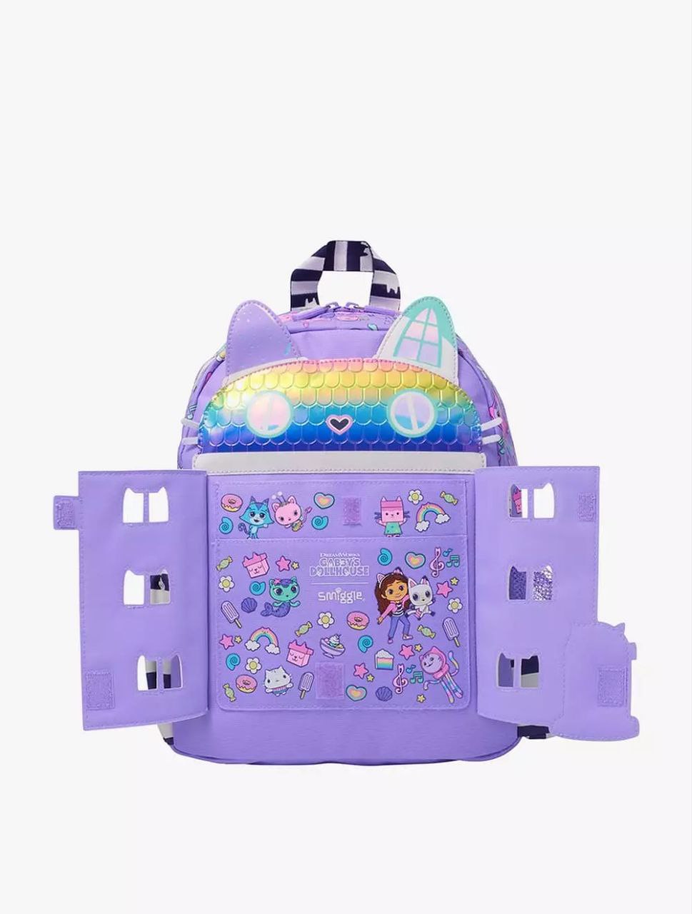 Smiggle small Backpack Gabby's Dollhouse Design 38cm KG1-KG3