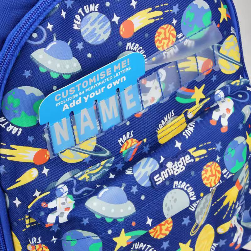 Smiggle Small Backpack Space Astronaut Design 38cm KG1-KG3