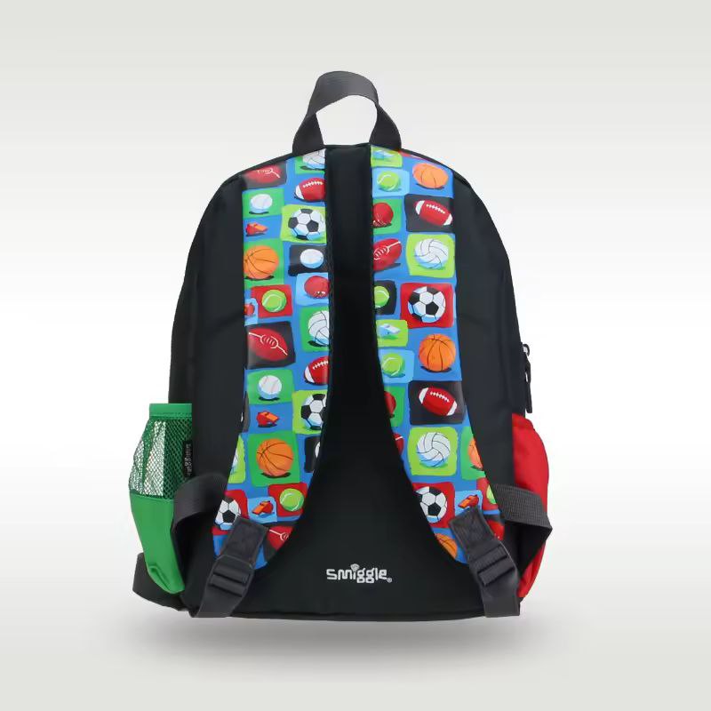Smiggle Small Backpack Balls Design 38cm KG1-KG3