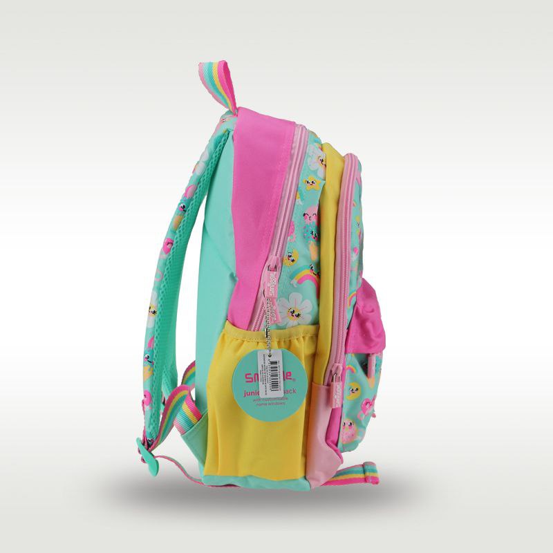 Smiggle Small backpack Flower Rainbow Design 38cm KG1-KG3