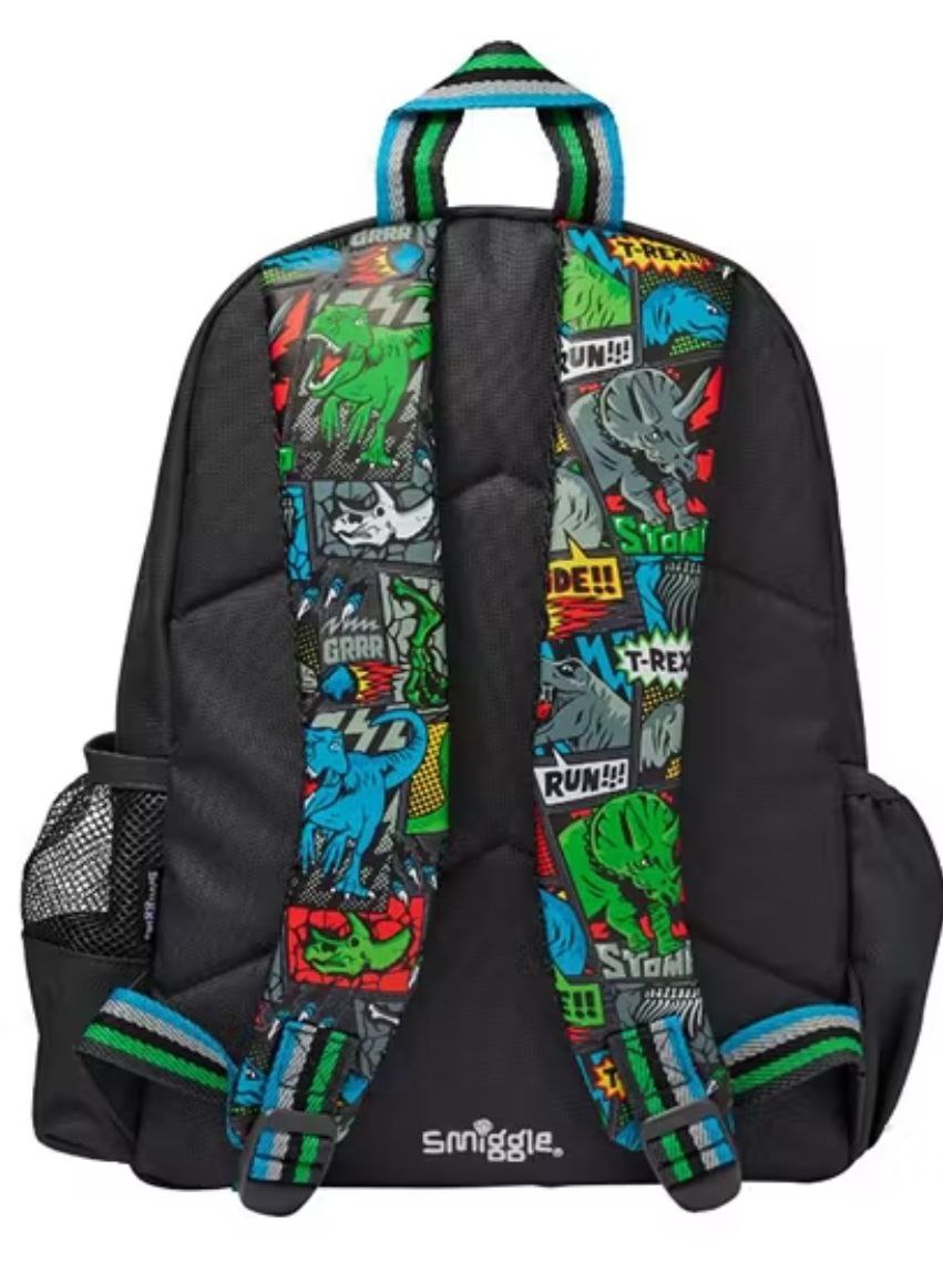Smiggle Small Backpack Dinosaurs Design 38cm KG1-KG3