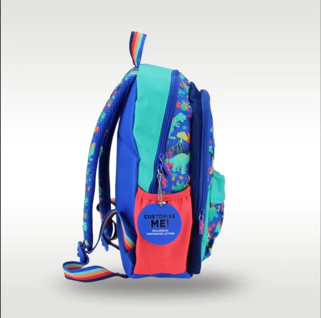 Smiggle Small Backpack Dinosaur Design 38cm KG1-KG3