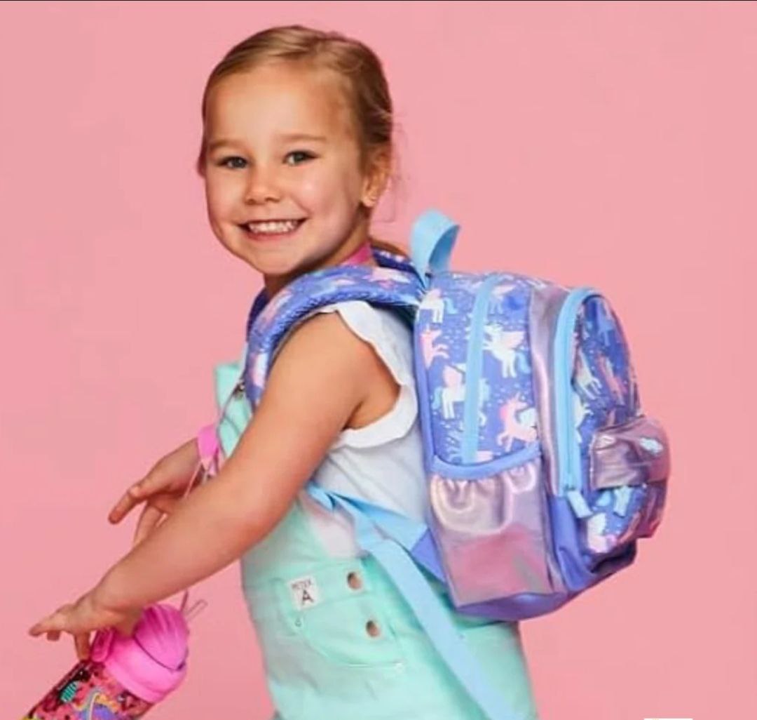 Smiggle Small Backpack Unicorn Design 26cm