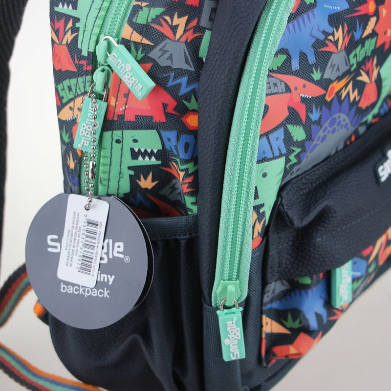 Smiggle Small Backpack Dinosaur Design 26cm